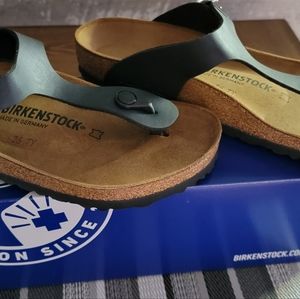 Birkenstock Gizeh, Size 9, Black
